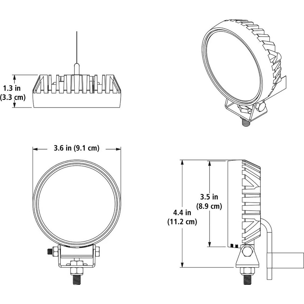 Federal Signal Emergency Emergency Light Assemblies; Light Assembly