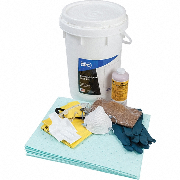Brady SPC Sorbents 9 Gal Capacity Hazardous Materials Spill Kit MSC
