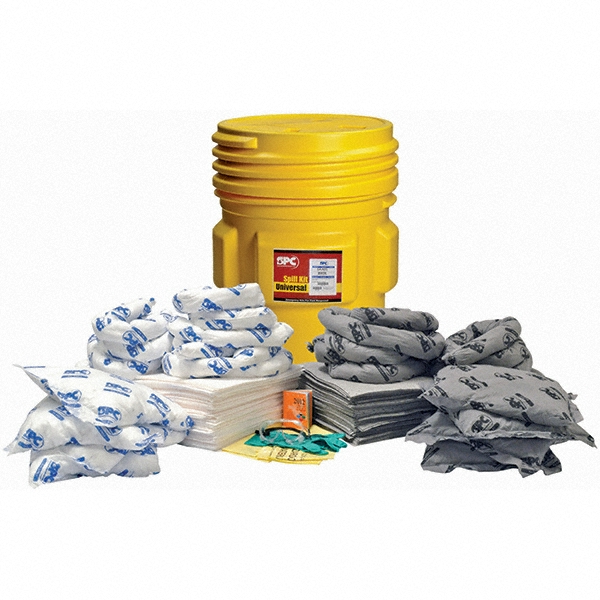 Brady SPC Sorbents 65 Gal Capacity Oil Only & Universal Spill Kit