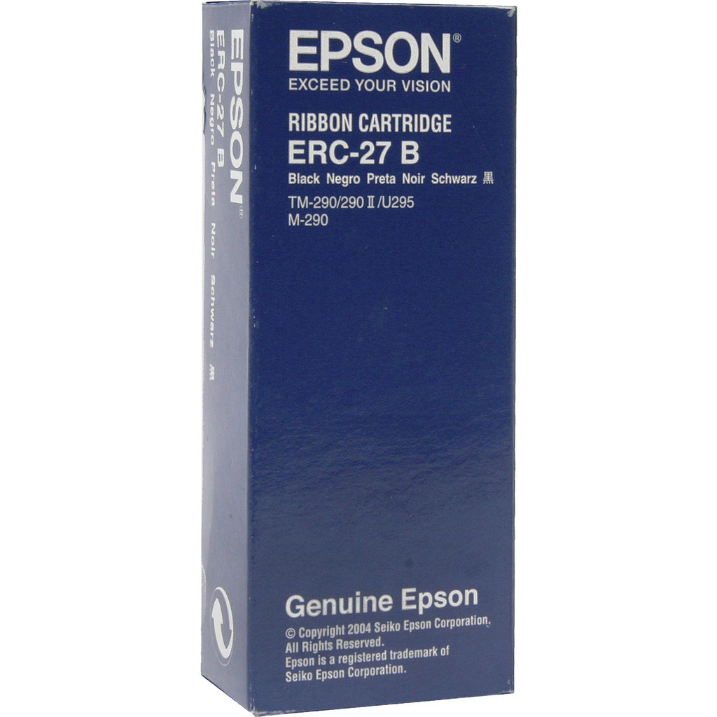 Epson BLACK EPSON DOT MATRIX RIBBON  Part EPSERC27B