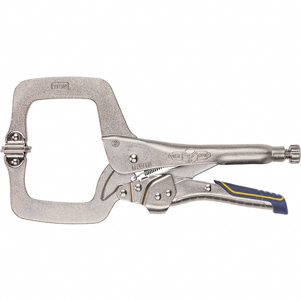 Locking Plier: 9 to 11.9 in, 4" Jaw 