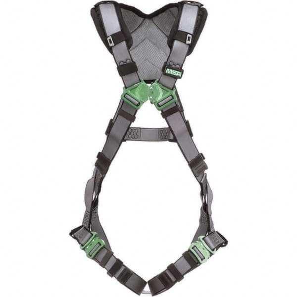 Fall Protection Harnesses: 400 Lb, Vest Style, Size Standard, Polyester