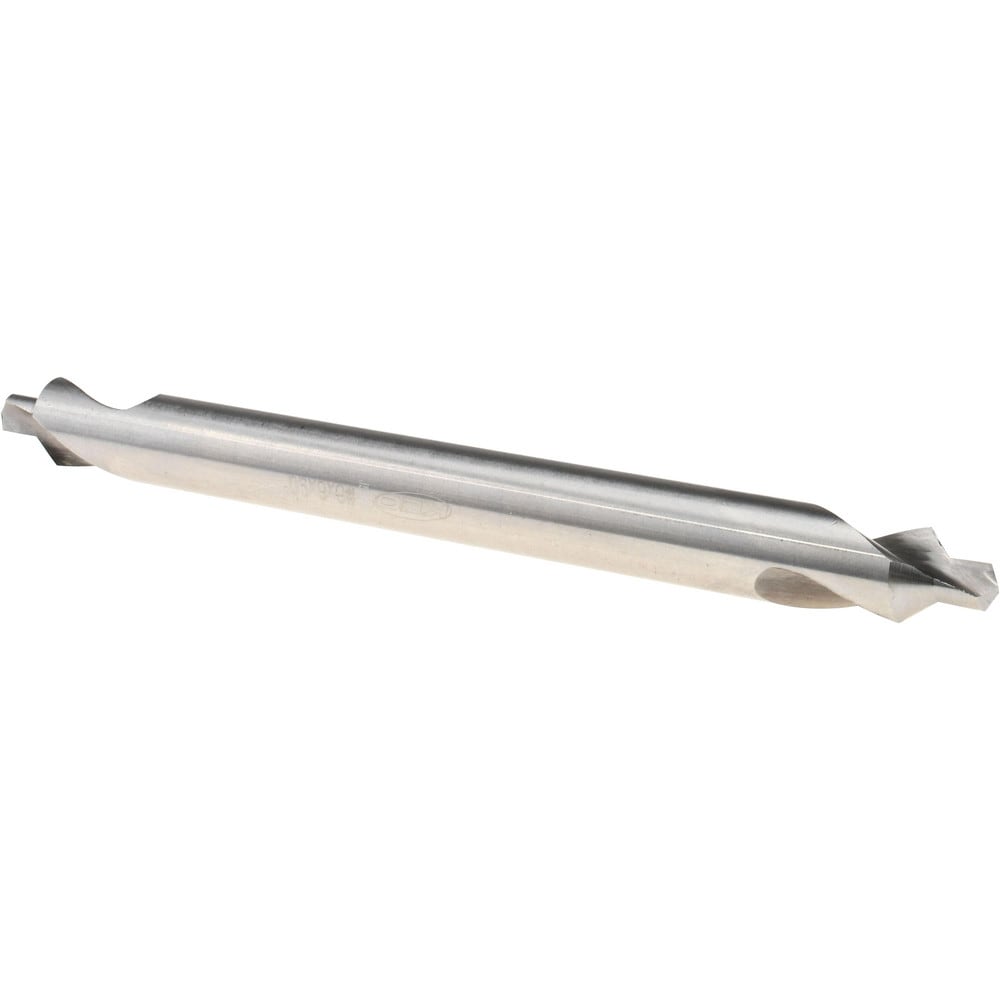 Combo Drill & Countersink: #6, 1/2" Body Dia, 1180, High Speed Steel