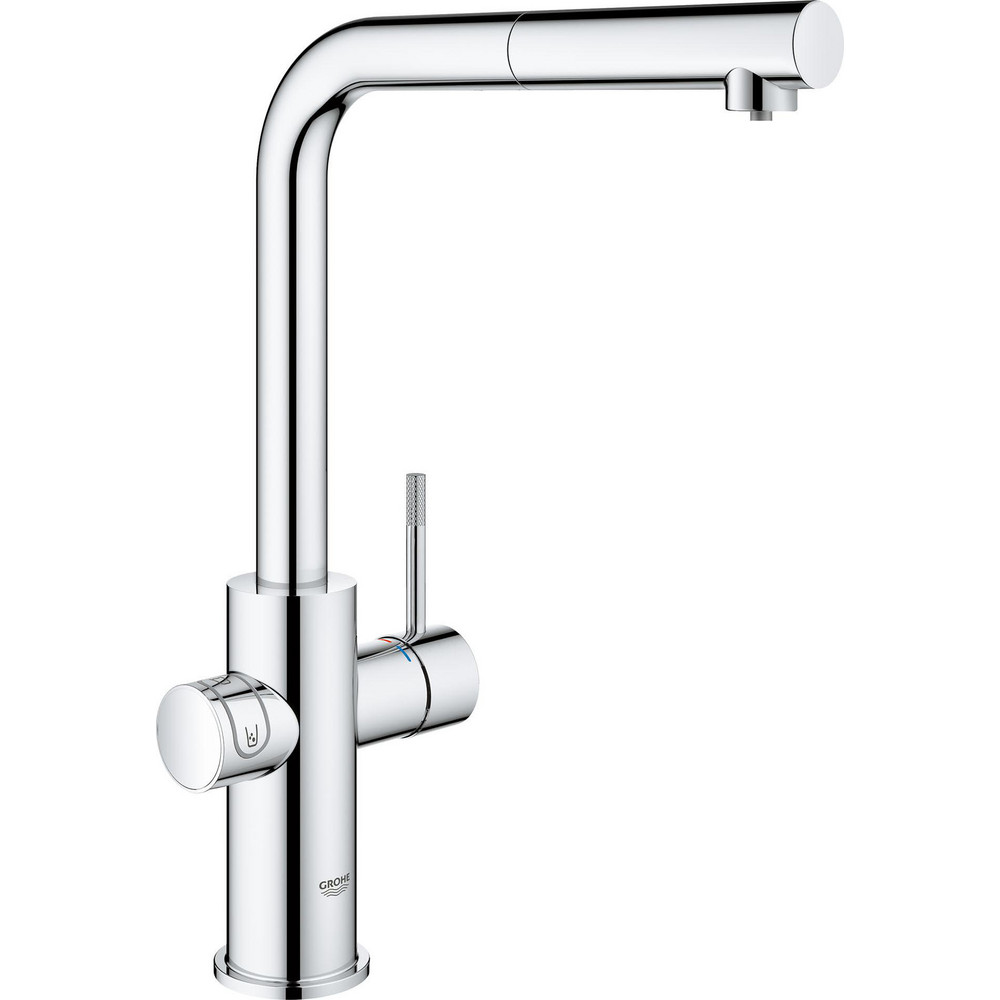 Grohe Lavatory Faucets; Type PullOut Kitchen Faucet; Inlet Location