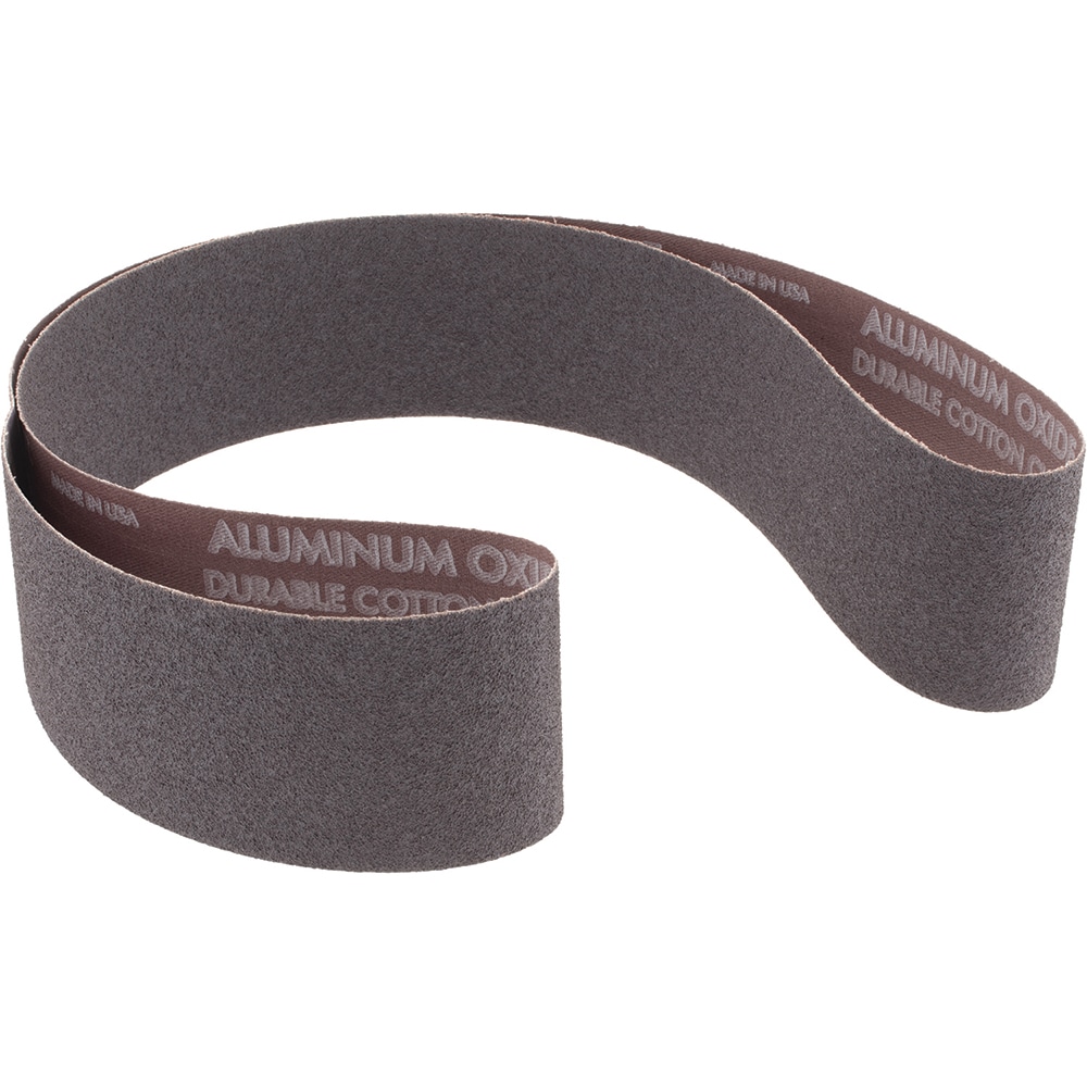 Abrasive Belt: 2-1/2" Wide, 48" OAL, 60 Grit, Aluminum Oxide