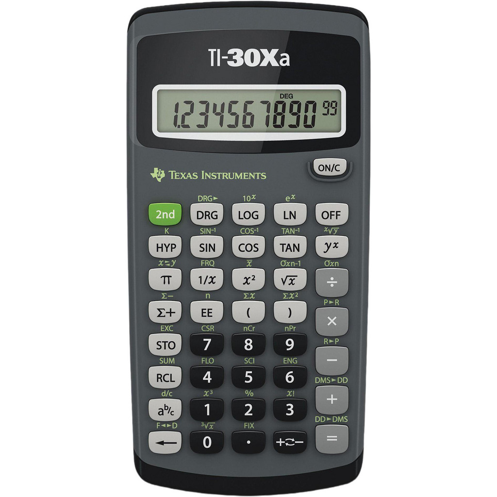 Texas Instruments BLACK TEXAS INSTRUMENTS TI-30XA | Part #TEXTI30XA