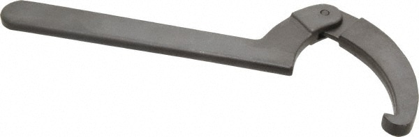 PROTO JC474B 6-1/8" to 8-3/4" Capacity, Black Oxide Finish, Adjustable Hook Spanner Wrench Image