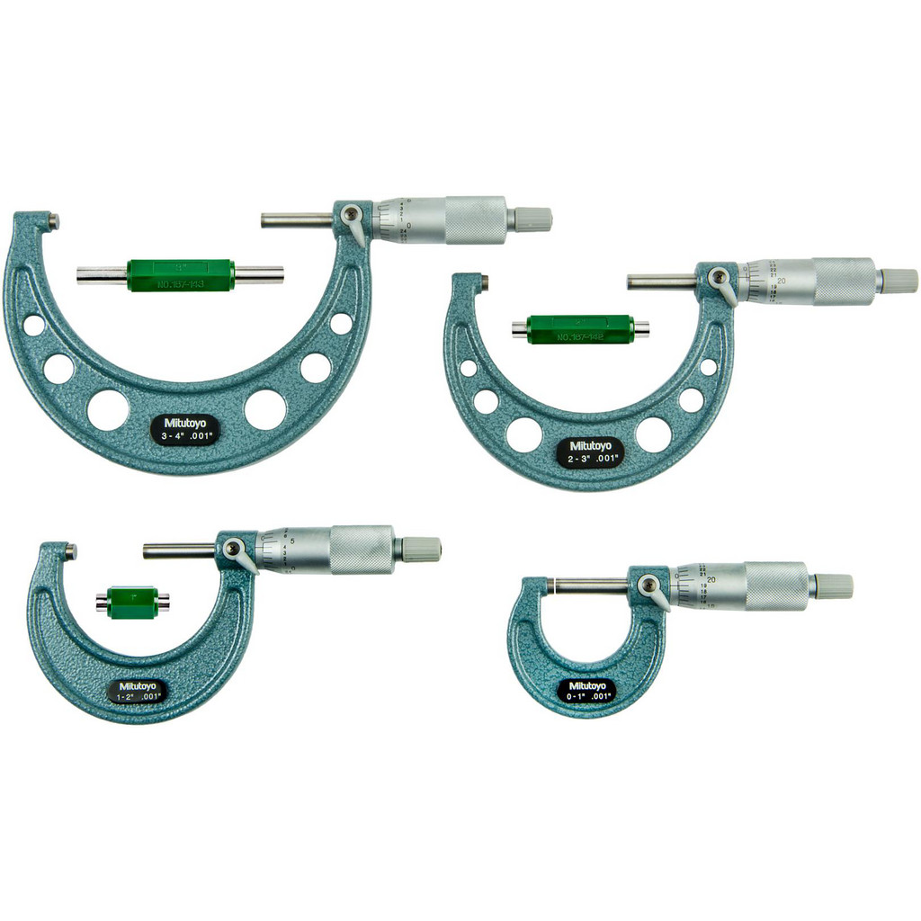 Mitutoyo 126-902 1-2 Screw Thread Micrometer - US Tool Depot