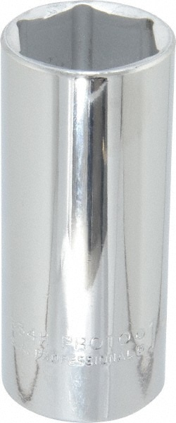 PROTO J5334H Deep Hand Socket: 1-1/16" Socket, 6-Point Image