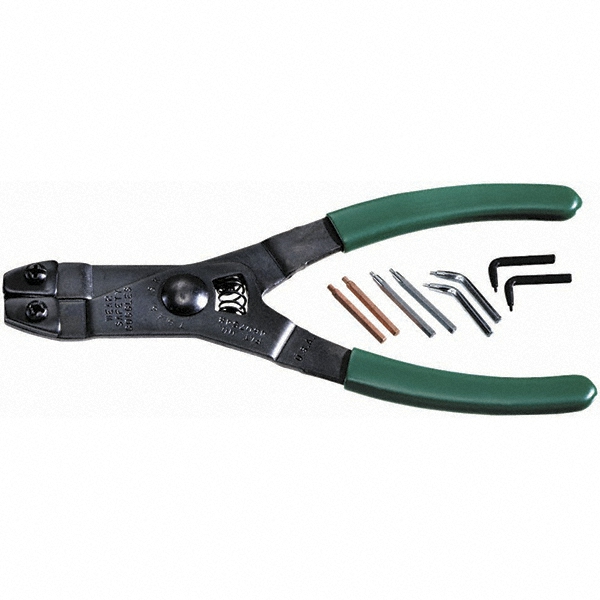 Plier Accessories - 8PC W/ASST TIPS RETAINING RING PLIER SET