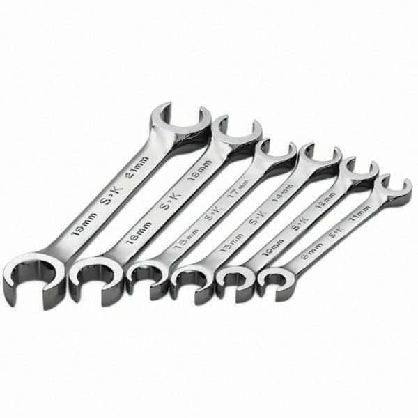 Sk Professional Tools 386 Flare Nut Wrench Set,5 Pieces,6 Pts 