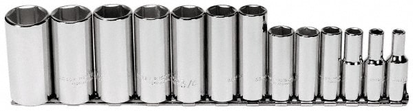 PROTO J52114 Deep Socket Set: 13 Pc Image