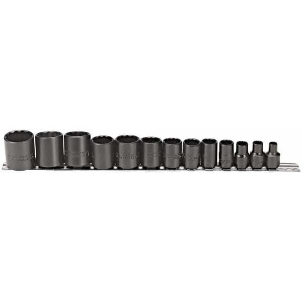 PROTO J52304 Standard Socket Set: 13 Pc Image