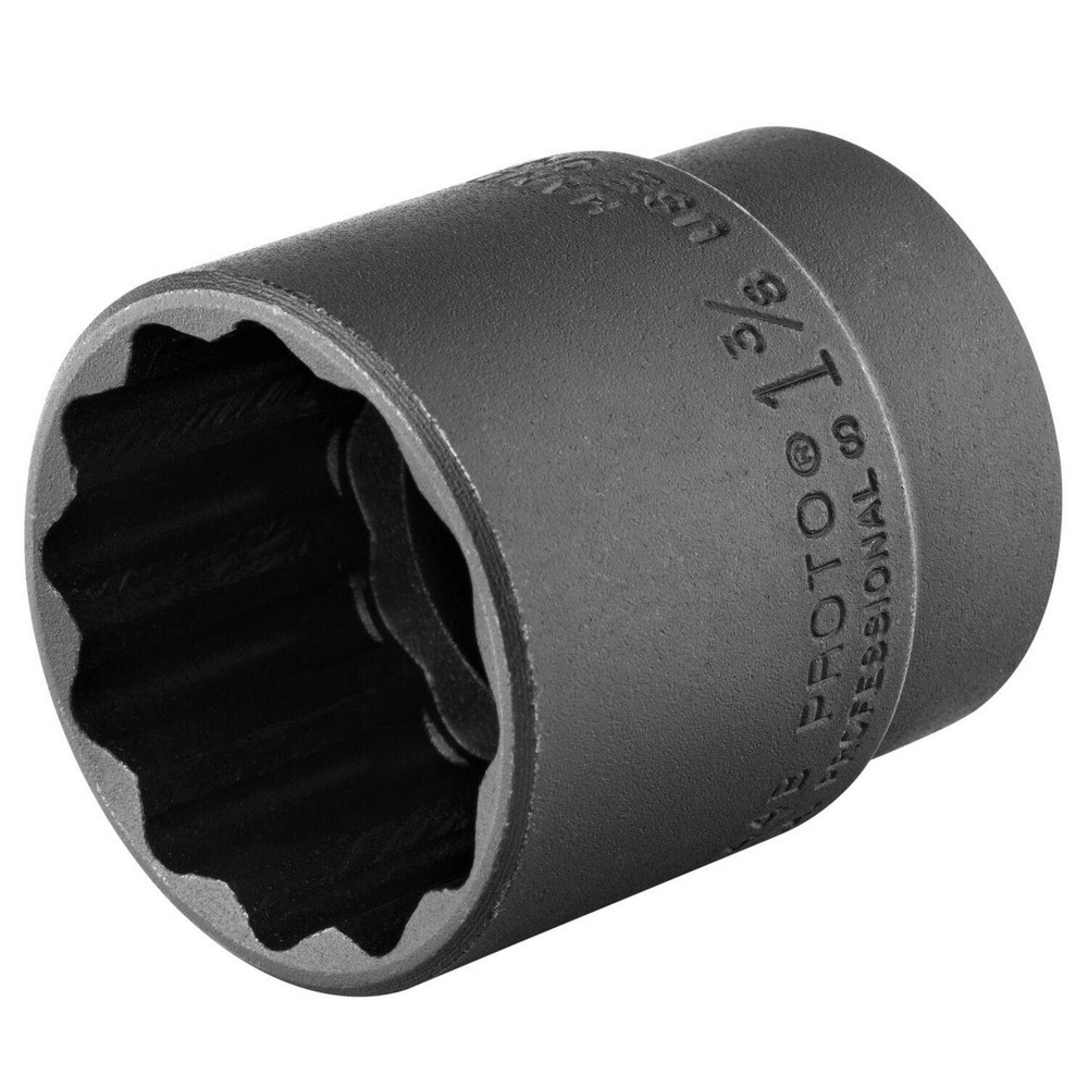 Proto Hand Sockets; Drive Size (Inch) 0.5in ; Socket Size 1.375in