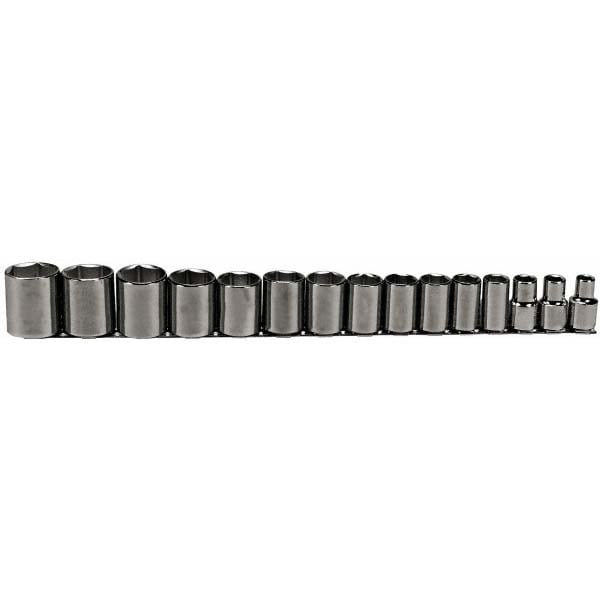 PROTO J54110 Standard Socket Set: 15 Pc Image