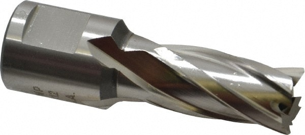 Hougen 12118 Annular Cutter: 9/16" Dia, 1" Depth of Cut, High Speed Steel 