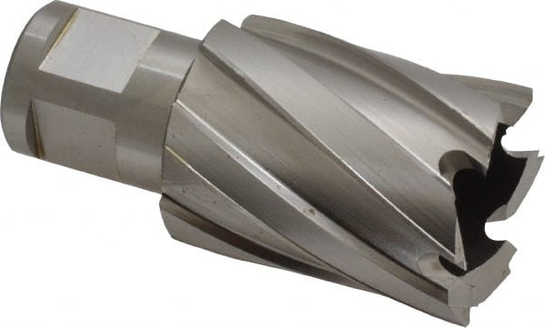 Hougen 12136 Annular Cutter: 1-1/8" Dia, 1" Depth of Cut, High Speed Steel 