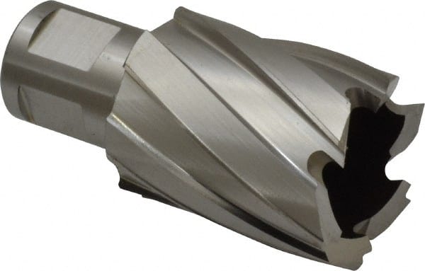 Hougen 12138 Annular Cutter: 1-3/16" Dia, 1" Depth of Cut, High Speed Steel 