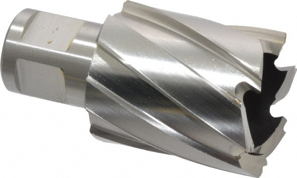 Hougen 12140 Annular Cutter: 1-1/4" Dia, 1" Depth of Cut, High Speed Steel Image