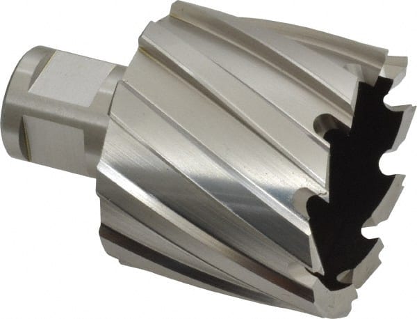 Hougen 12156 Annular Cutter: 1-3/4" Dia, 1" Depth of Cut, High Speed Steel 