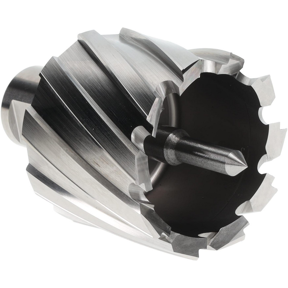 Annular Cutter: 1-3/4" Dia, 1" Depth of Cut, High Speed Steel