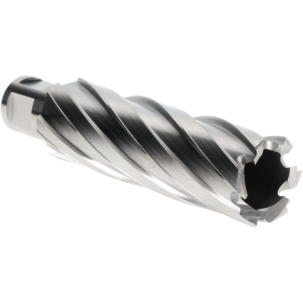 Annular Cutter: 1-1/16" Dia, 3" Depth of Cut, High Speed Steel