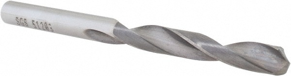 SGS 51203 Jobber Length Drill Bit: 0.242" Dia, 118 °, Solid Carbide Image