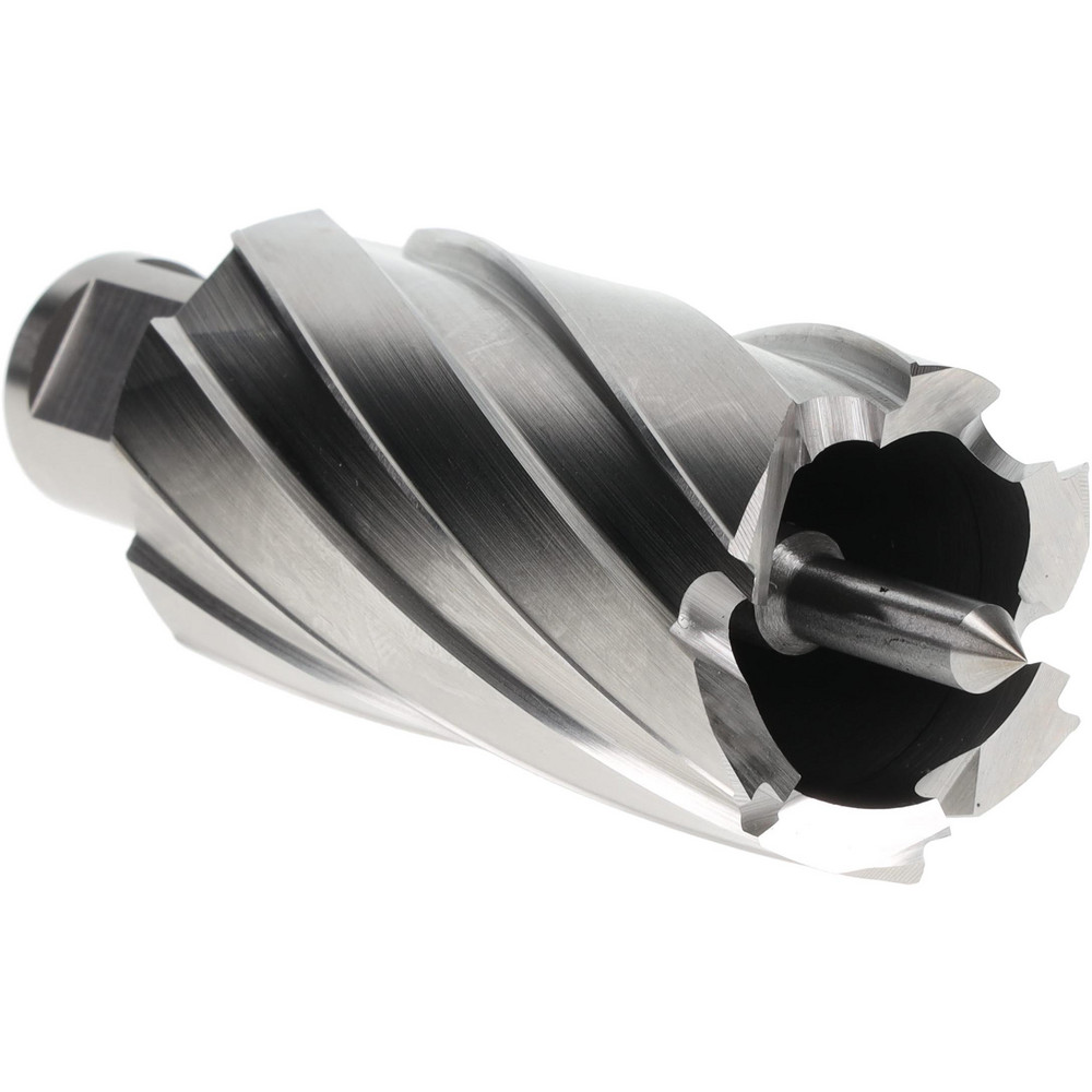 Annular Cutter: 1-5/16" Dia, 2" Depth of Cut, High Speed Steel