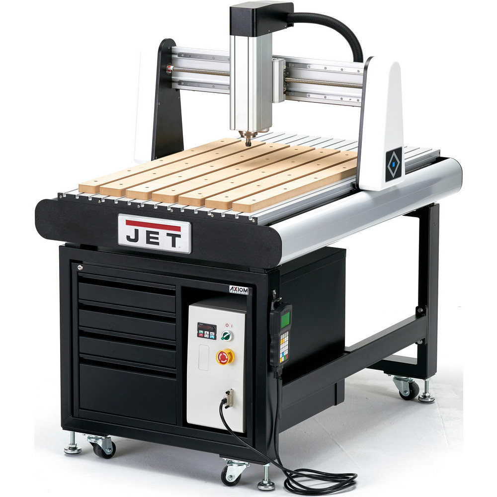 Jet CNC Routers; X Axis Travel Length (Decimal Inch) 23.8100; Y Axis