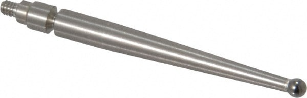 Mitutoyo 136290 Test Indicator Ball Contact Point: 0.0787" Ball Dia, 1.2" Contact Point Length, Carbide Image