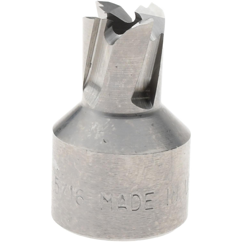 Annular Cutter: 5/16" Dia, 1/4" Depth of Cut, High Speed Steel