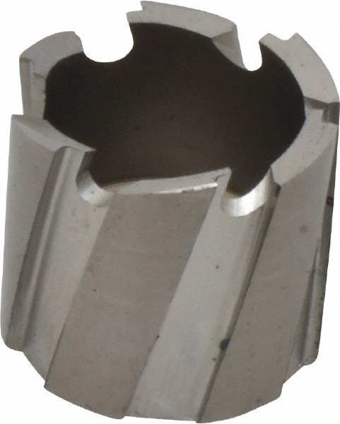 Hougen 11140 Annular Cutter: 7/8" Dia, 1/2" Depth of Cut, High Speed Steel Image