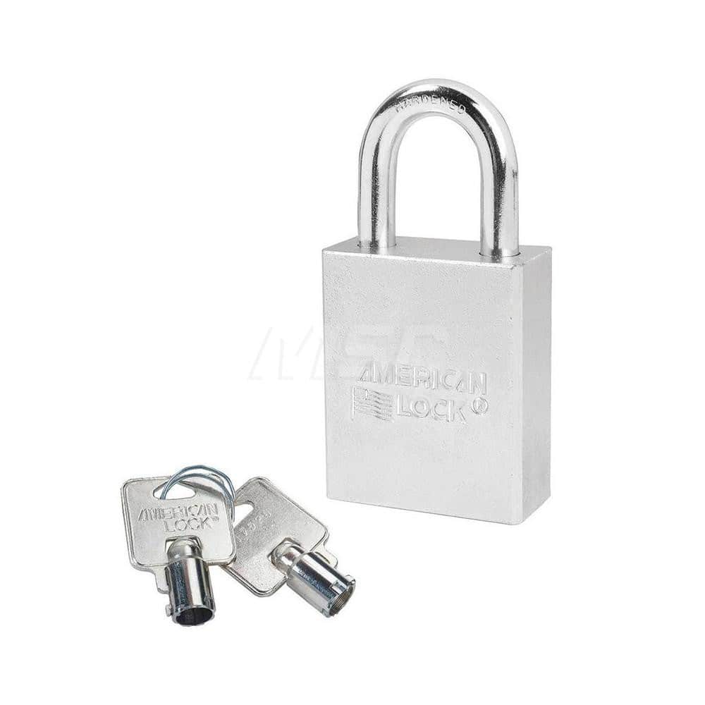 Security padlock rectangular steel with bayonette 40mm - Cablematic