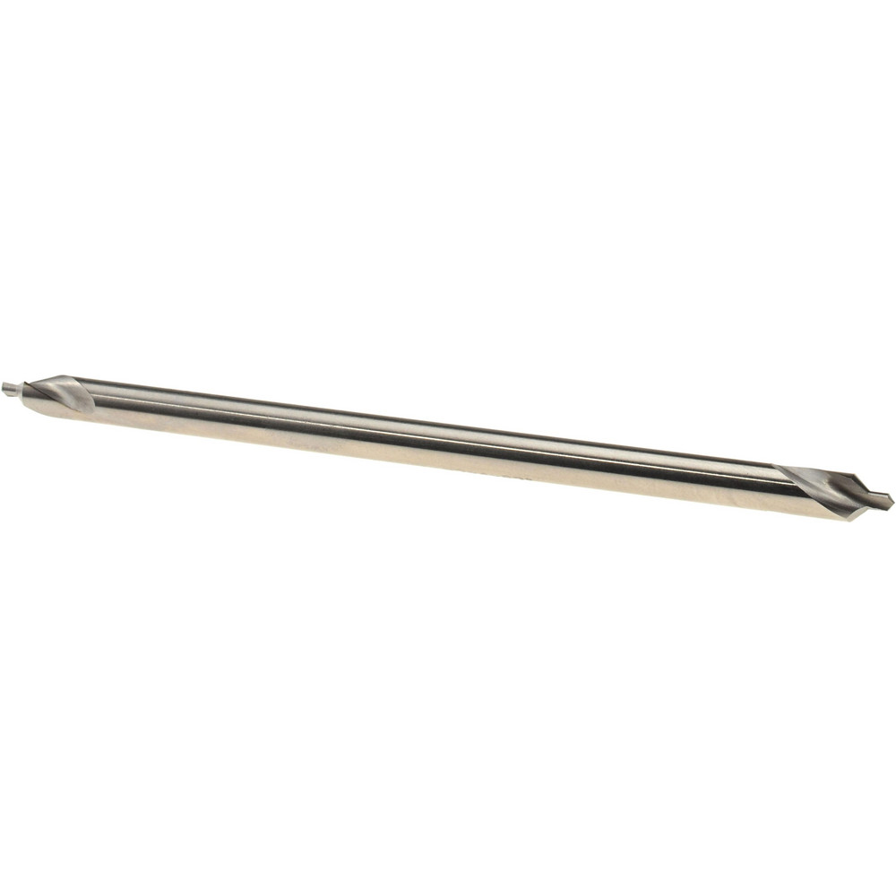 Combo Drill & Countersink: #2, 3/16" Body Dia, 118°, High Speed Steel