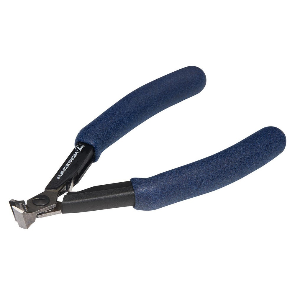 Cutting Pliers; Insulated: No ; Cutting Capacity: 0.05in ; Overall Length: 4.25 ; Overall Length (Inch): 4-1/4 ; Cutting Style: Flush ; Handle Color: Blue