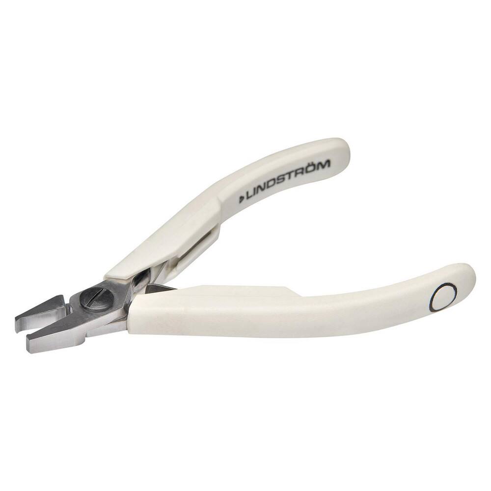 Cutting Pliers; Insulated: No ; Cutting Capacity: 0.03in ; Overall Length: 4.25 ; Overall Length (Inch): 4-1/4 ; Cutting Style: Standard ; Handle Color: White