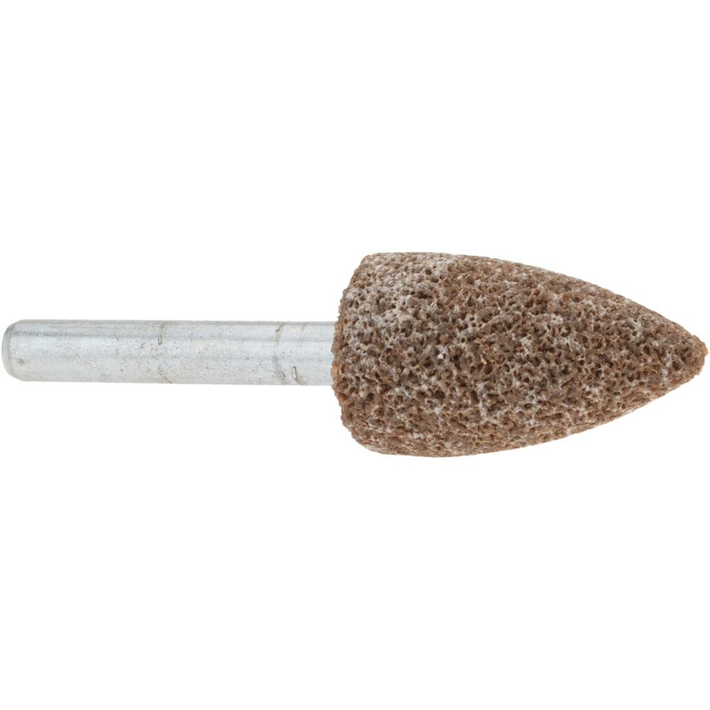 Mounted Point: 1-1/4" Thickness, A12, 36 Grit, Very Coarse