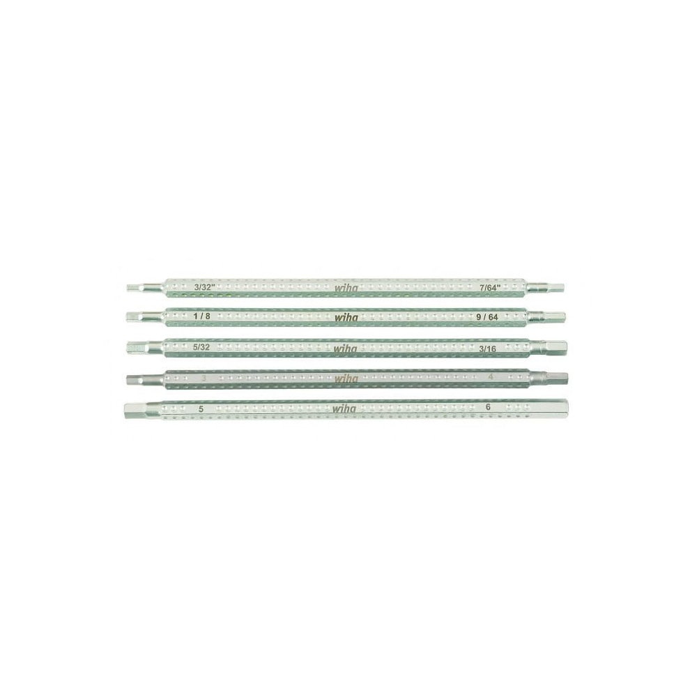 Wiha 28474 5 Piece Hex Drive Bit Set Image