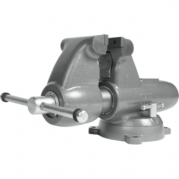 Wilton 28828 Bench & Pipe Combination Vise: 6" Jaw Width, 9" Jaw Opening, 6-5/8" Throat Depth 