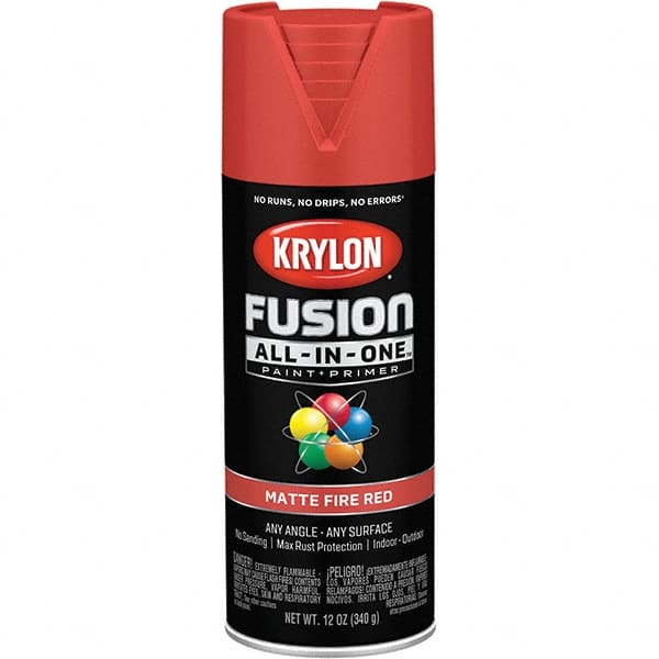 Krylon - Enamel Spray Paint: Clear, Matte, 11 oz - 84250851 - MSC  Industrial Supply