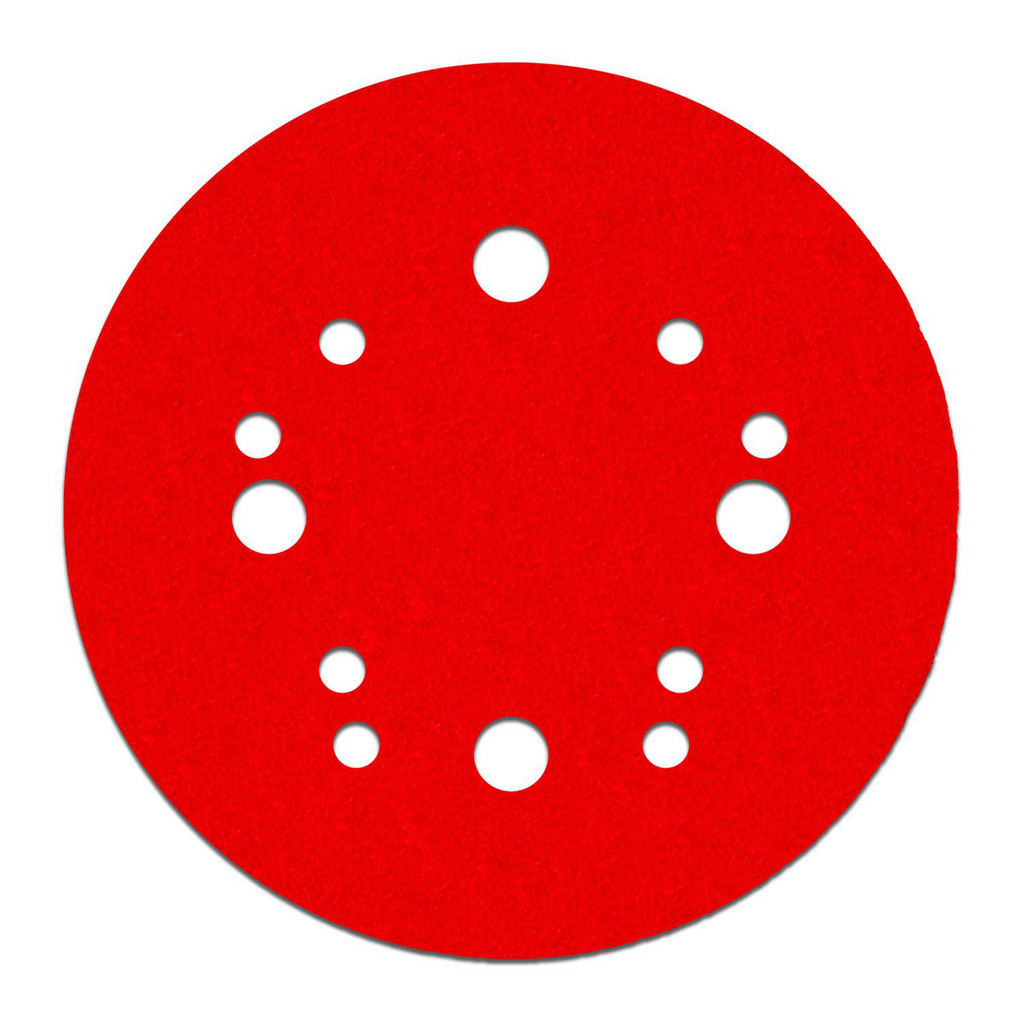 DIABLO Hook & Loop Disc: 5" Dia, 40 Grit, Coated, Ceramic Blend - Coarse Grade, Paper Backing, Series Hook & Lock ROS | Part #DCD050040H50G