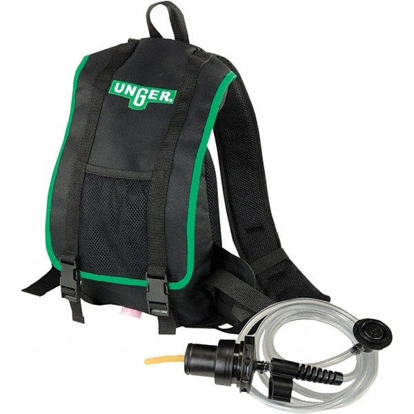 UNGER EFBAP Deck Mops, Mopping Kits & Wall Washers; Type: Backpack; Head Material: Microfiber; Head Length (cm): 23 in; Head Length (Inch): 23; 23 in; Head Width (Inch): 13; 13 in; Head Width (cm): 13 in; Color: Black; Head Length: 23 in; Head Width: 13 in; Antimicro 