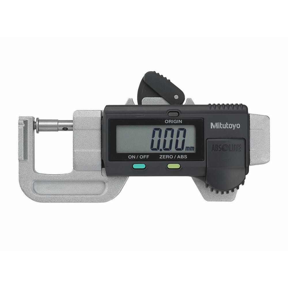 Electronic Thickness Gages; Minimum Measurement (mm): 0.00 ; Minimum Measurement (Decimal Inch): 0.0000 ; Maximum Measurement (Inch): 0.5000 ; Maximum Measurement (Decimal Inch): 0.5000 ; Maximum Measurement (mm): 12.70 ; Accuracy: 10.02 mm