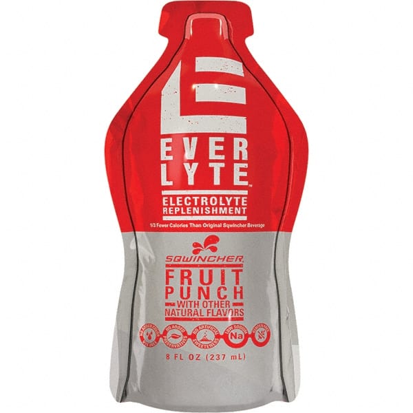 Activity Drink: 8 oz, Pouch, Fruit Punch, Ready-to-Drink: Yields 8 oz