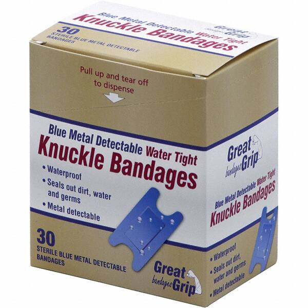 1 30-Piece 2" Long x 1-1/2" Wide Knuckle Bandage