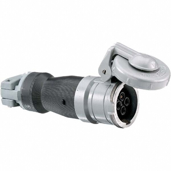 Pin & Sleeve Plugs & Connectors; Connector Type: Connector ; Pin Configuration: 1 ; Number of Poles: 3 ; Amperage: 30 ; Voltage: 600 VAC/250 VDC ; Maximum Cord Grip Diameter (Decimal Inch): 1.2000