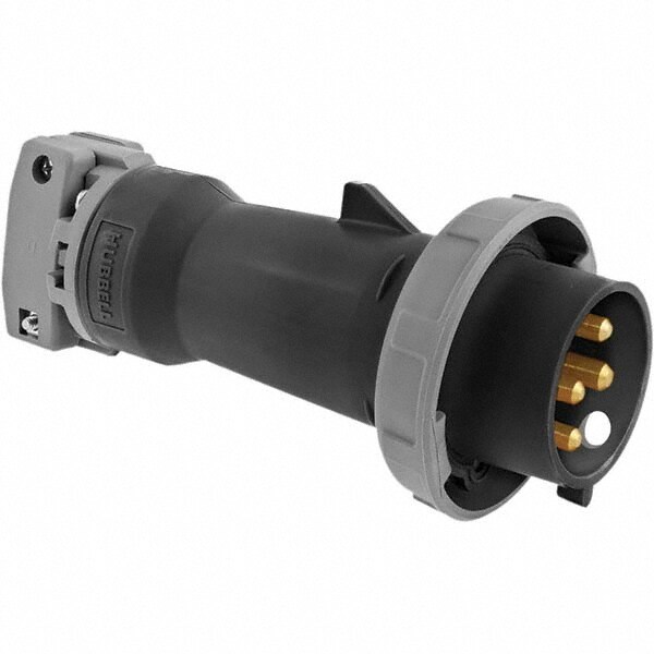 Pin & Sleeve Plugs & Connectors; Connector Type: Plug ; Pin Configuration: 2 ; Number of Poles: 3 ; Amperage: 30 ; Voltage: 600 VAC ; Maximum Cord Grip Diameter (Decimal Inch): 1-1/4