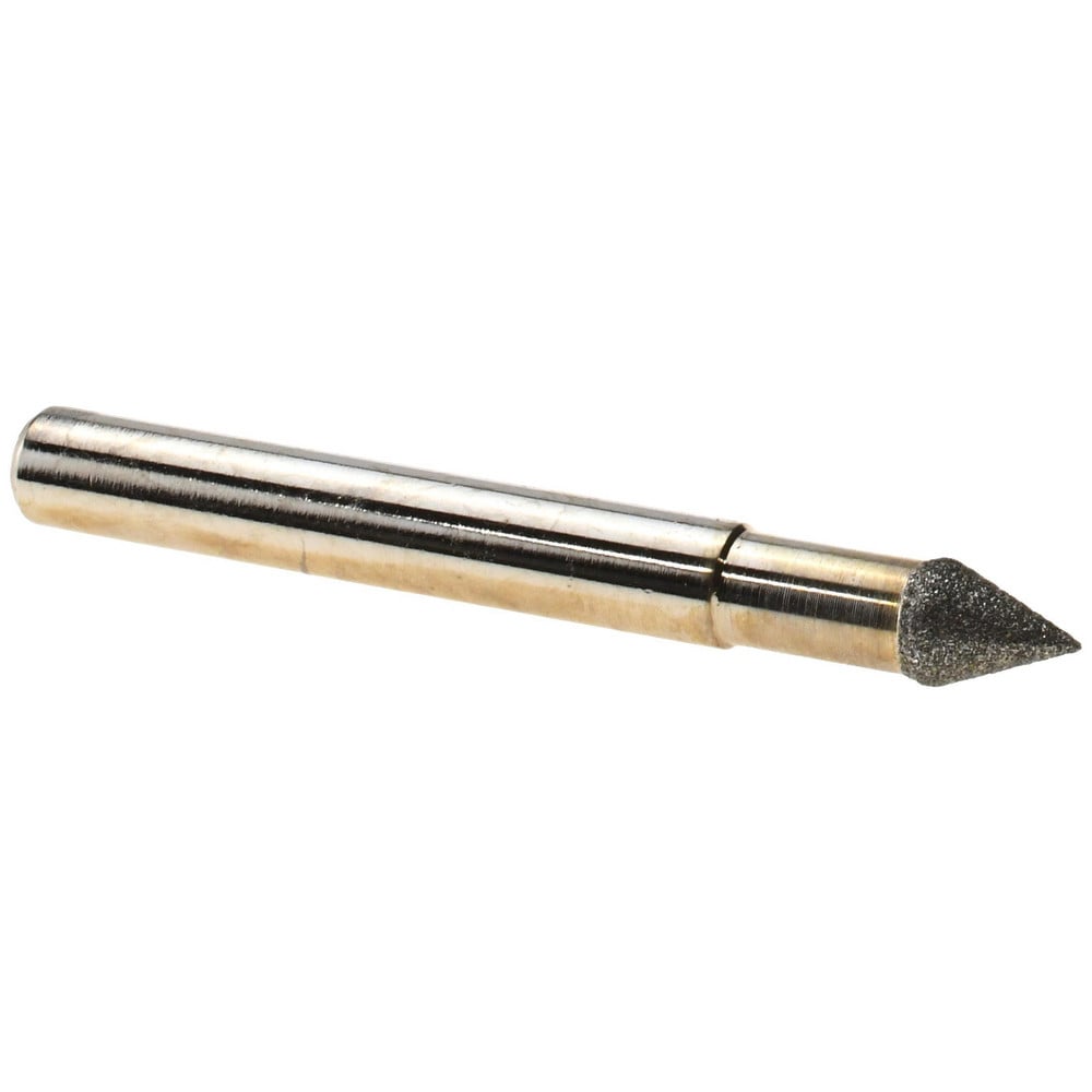 Grinding Pins; Head Shape: Cone ; Abrasive Material: Diamond ; Grade: Fine ; Grit: 120 ; Diamond Concentration: 70 ; UNSPSC Code: 23131514