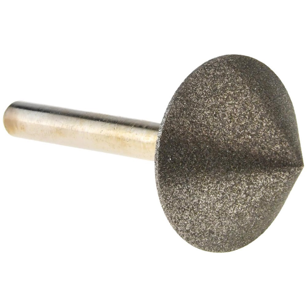 Grinding Pins; Head Shape: Cone ; Abrasive Material: Diamond ; Grade: Fine ; Grit: 120 ; Diamond Concentration: 70 ; UNSPSC Code: 23131514