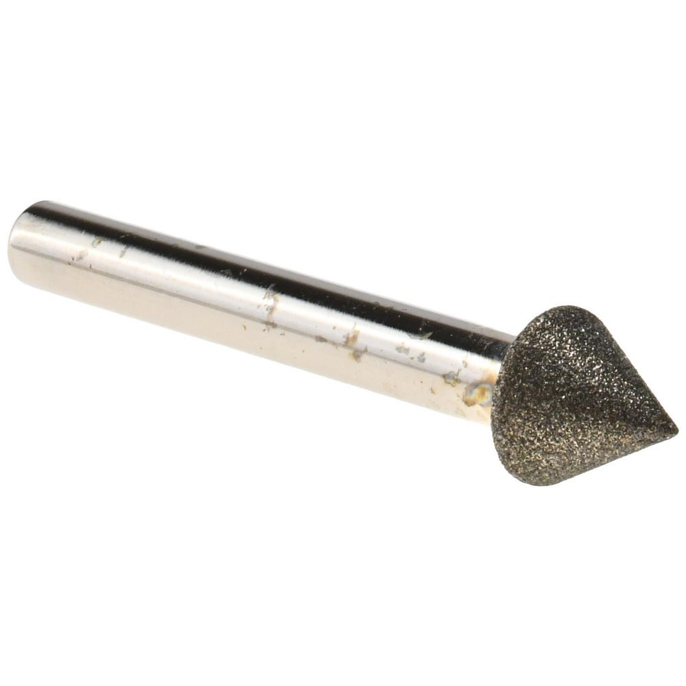 Grinding Pins; Head Shape: Cone ; Abrasive Material: Diamond ; Grade: Fine ; Grit: 120 ; Diamond Concentration: 70 ; UNSPSC Code: 23131514